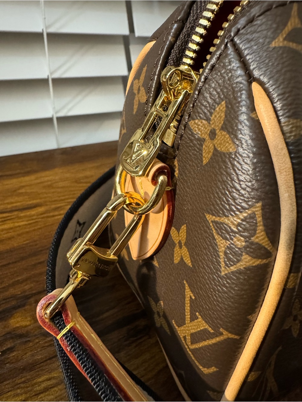 NEW Louis Vuitton Speedy 20 Monogram Canvas Bandouliere Bag LV Nano Crossbody - Picture 16 of 16